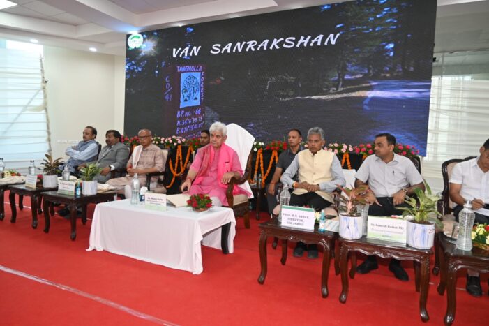 Lt Governor launches Green Jammu & Kashmir Drive 2023-24 from IIM Jammu