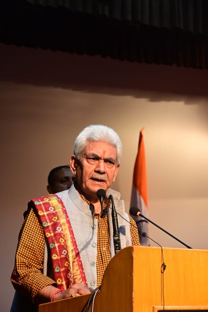 Govt will take care of power bills of poor, ‘but’ those having palatial houses, I-Phones with 5-G must pay as per usage: LG Manoj Sinha