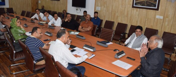 PD&MD organizes three day ideas workshop at Srinagar