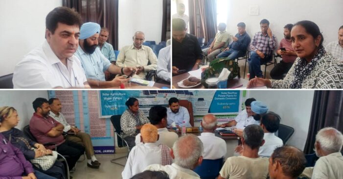 Farmers of Panchayat Trewa learn about PM Kusum