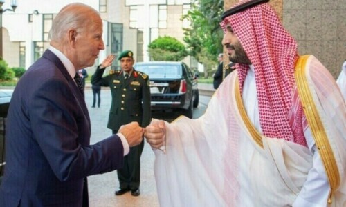 20 Democrats oppose security pledges for Saudi Arabia