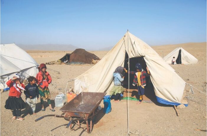 Afghans flee western region after fresh quake kills two