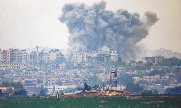 Gaza’s voice falls silent as Israel steps up ground assault
