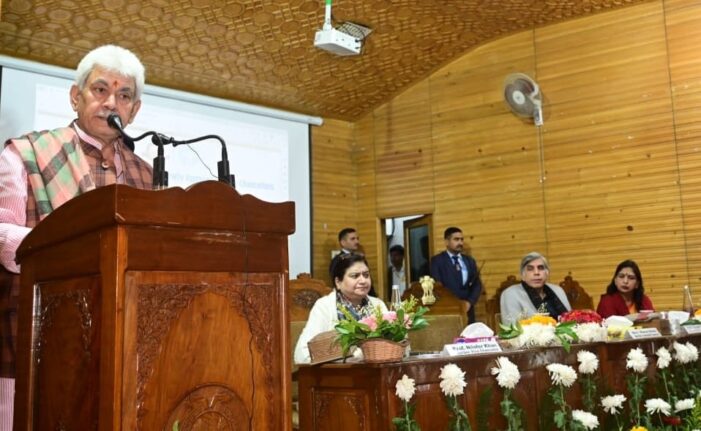 Lt Governor addresses Round Table Conference of Newly-Appointed Vice Chancellors