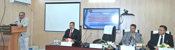 Judicial Academy holds special training on “Duties of Process Servers, Service of Processes, Different Modes of Service”