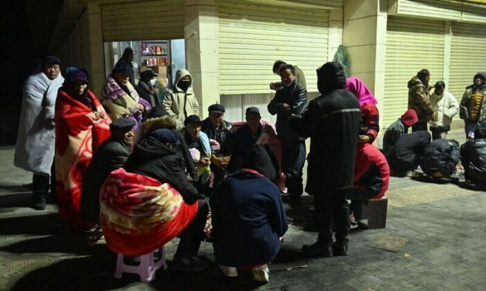 At least 118 dead in northwest China earthquake