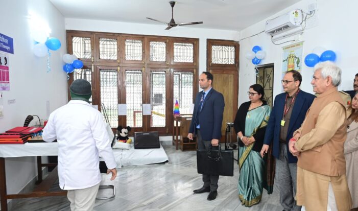 Lt Governor inaugurates temporary Composite Regional Centre for skill development, rehabilitation and empowerment of Divyangjan at Jammu