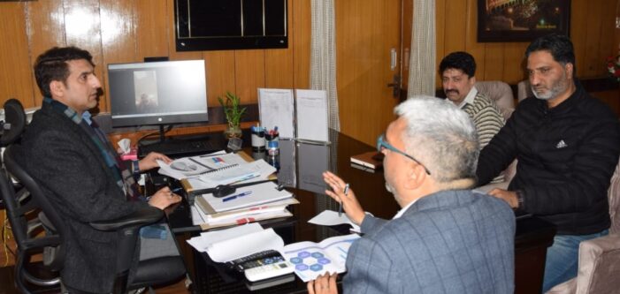 Secretary PD&MD reviews progress on implementation of “Himayat” scheme in J&K