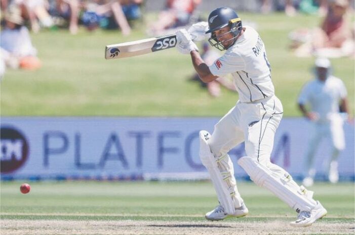 Ravindra shines with double ton as NZ dominate Proteas