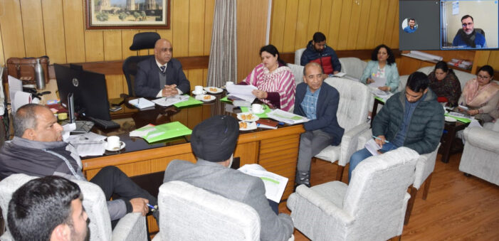 Principal Secretary reviews functioning of Libraries, Research Department