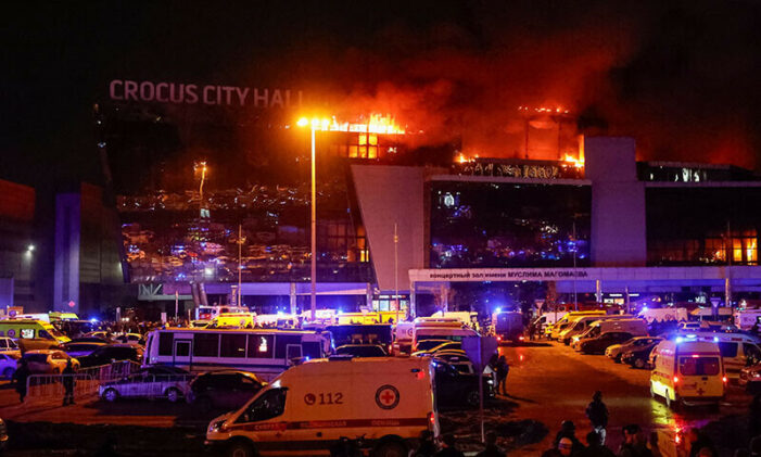 Gunmen kill more than 60 in concert attack near Moscow, IS group claims responsibility