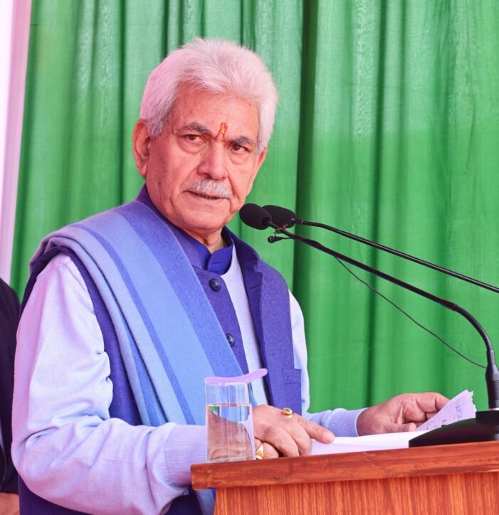 Record Tourists’ Arrival Stands As A Testimony To Peace, Progress And Prosperity In J&K: LG Sinha Record Tourists’ Arrival Stands As A Testimony To Peace, Progress And Prosperity In J&K: LG Sinha