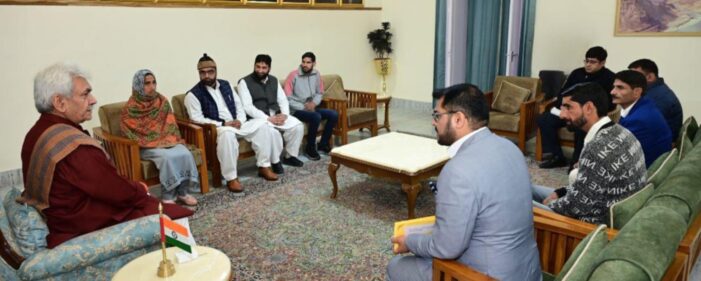 Lt Governor hands over appointment letters to NoKs of civilians killed in Poonch