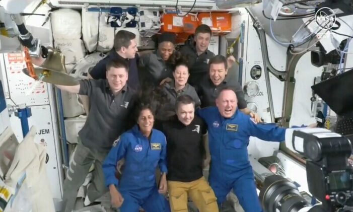 Boeing’s Starliner safely docks with space station