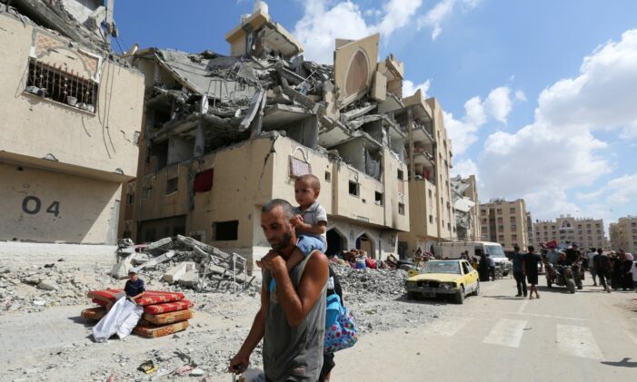 Gazans flee ‘from death to death’ as Khan Yunis hit
