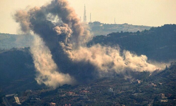 Israeli strike kills four fighters on Syria’s border with Lebanon