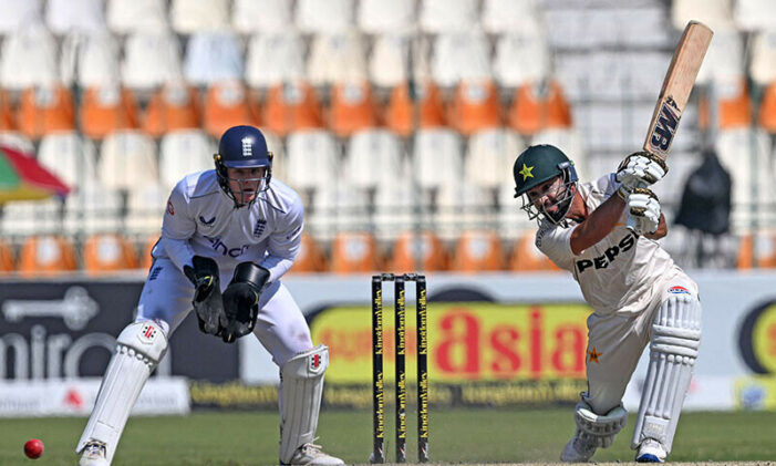 Pakistan 79-2 at lunch in second England Test after Leach strikes