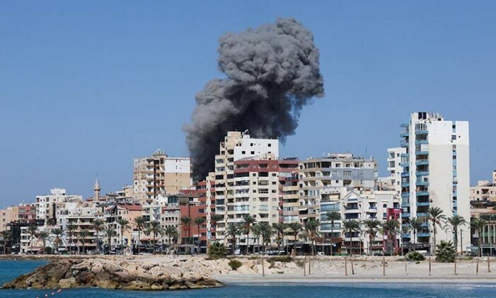 ‘The whole city shook’ after Israel pounded ancient Tyre