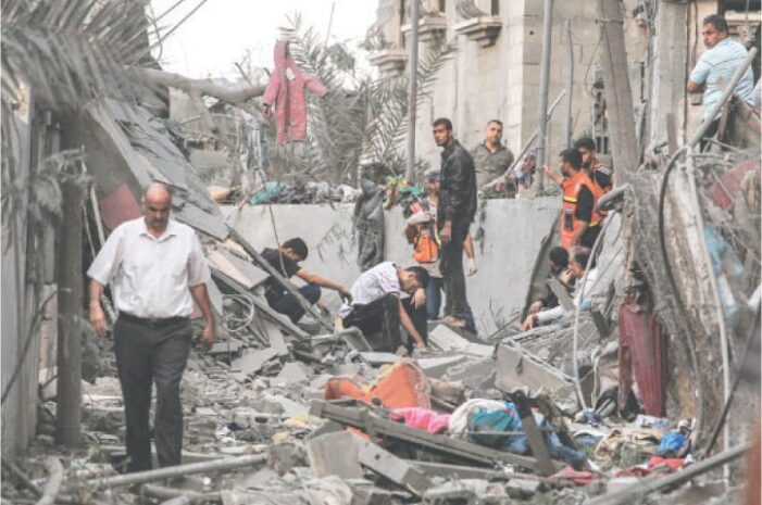 65 killed in Israeli strikes on Gaza orphanage, school