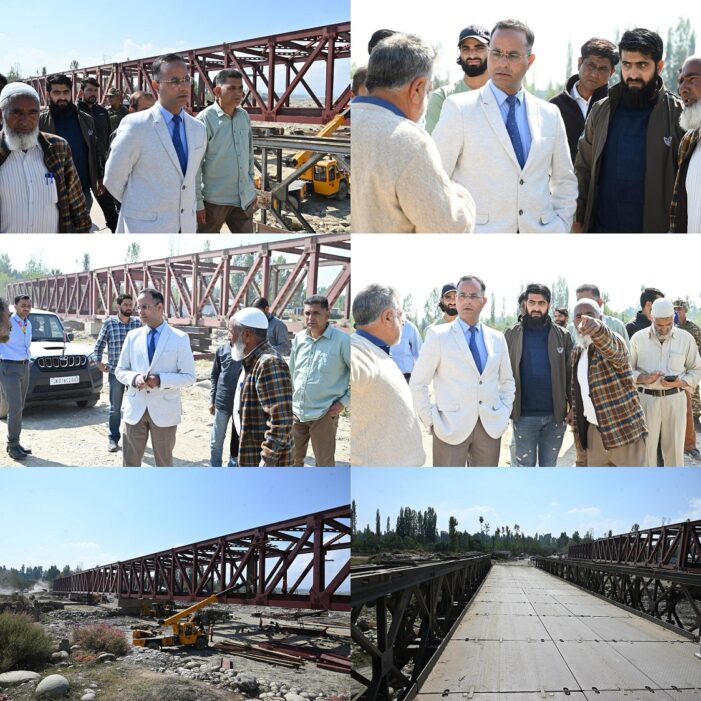 Bailey Bridge at Sheikhpora-Trenz opened for Traffic