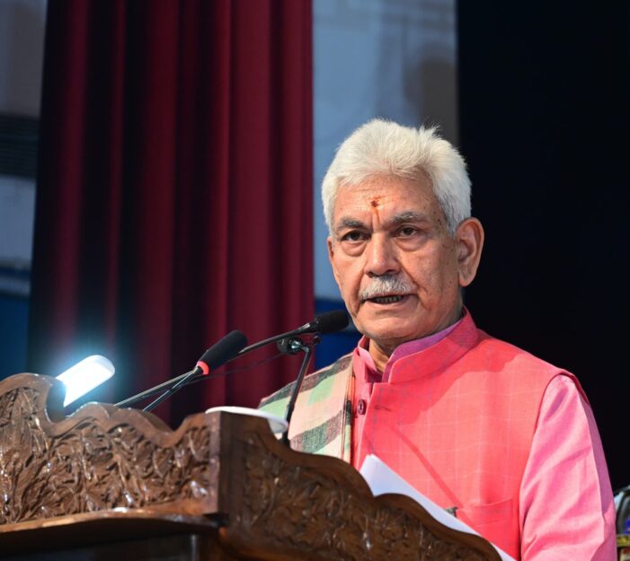 Kashmir Now Synonymous with Tourism, Not Terrorism :LG Sinha