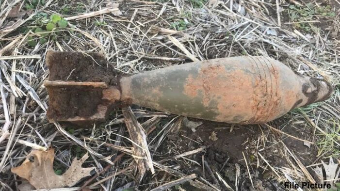 Two Rusty Mortar Shells Found In J&K’s Samba