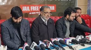 Awami Ittehad Party workers detained in Srinagar for sitting on hunger strike demanding Rashid’s release