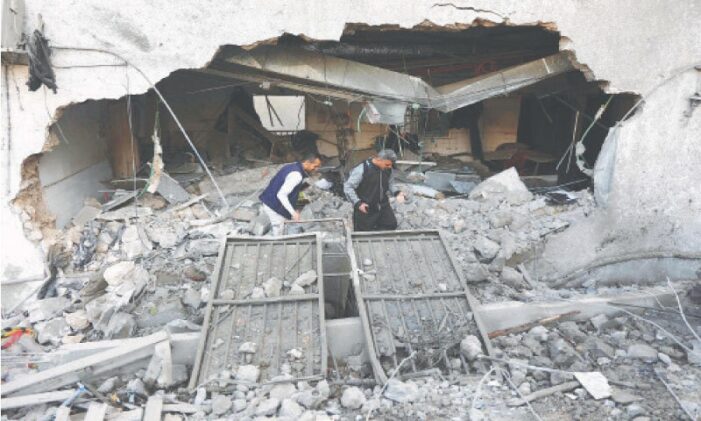 Israel bombs Gaza’s Baptist hospital