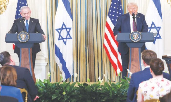 Trump leans on Israel to okay Gaza peace plan